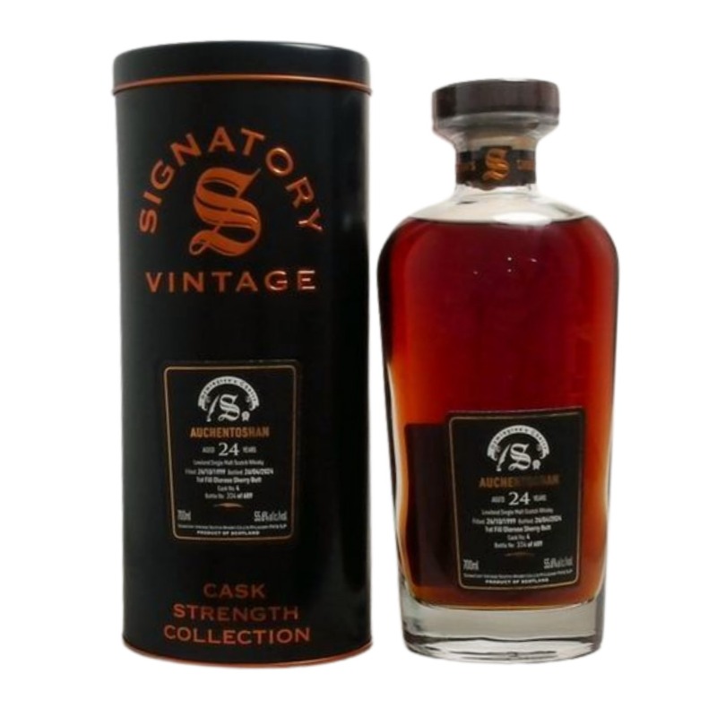 1999 Auchentoshan 55.6% Signatory Vintag